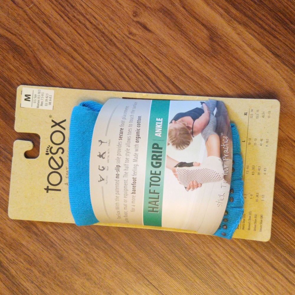 {Toesox} Unisex Half Toe Grip Ankle Toesox